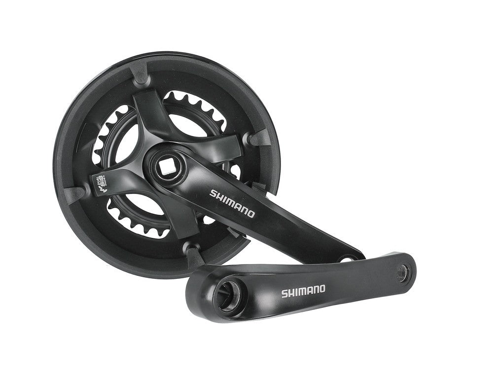 Juego de bielas Shimano FC-TY501 7/8v., 30/46t., 175mm, nr, c.parac.,qua.
