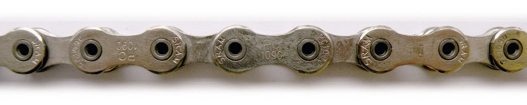 Catena cambio SRAM PC 1091R Hollow Pin 114 maglie 10vel con Power-Lock, arg.