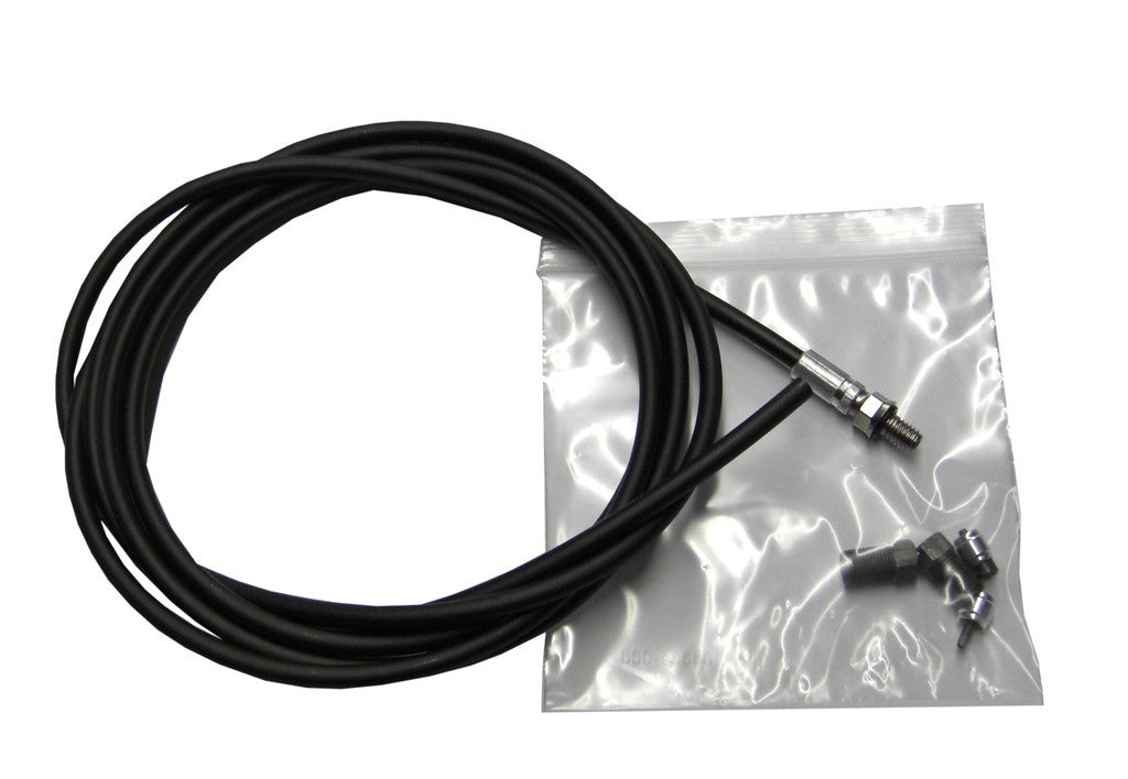 Avid Bremsleitungssatz schwarz für Elixir 5/R/CR/X0/CR Mag, Edelstahl, 2000 mm