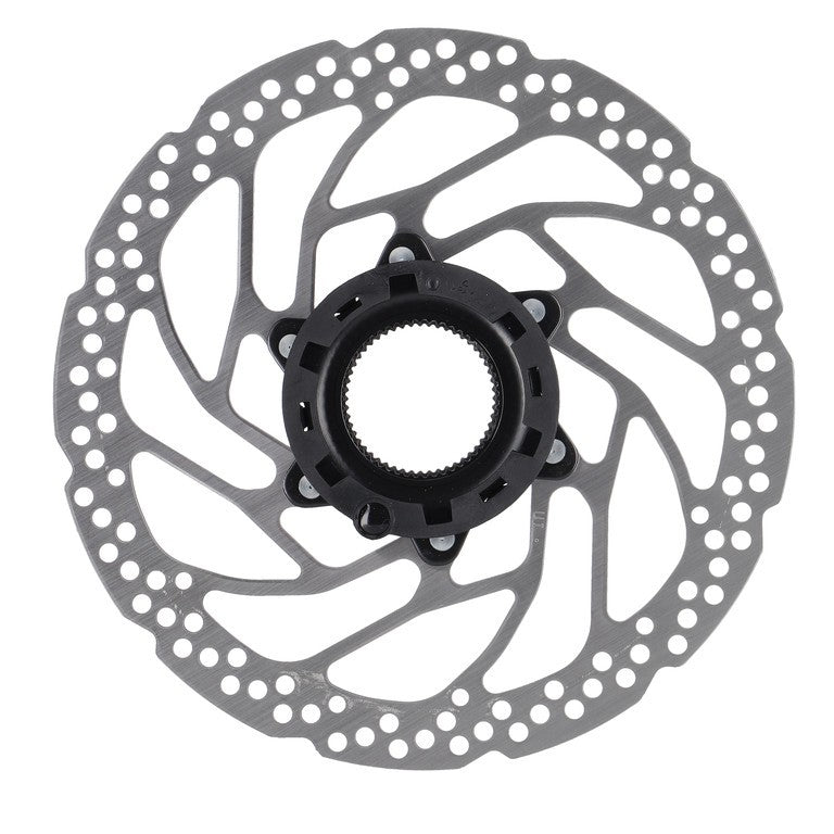 Disco de freno Shimano RT-EM300 180mm, Centerlock con anillo de bloqueo.