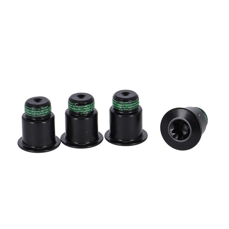 Kit de tornillos de plato Force 11.6918.004.000, 4 brazos, aluminio negro, D1