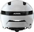 Alpina Soho Fahrradhelm, glänzend weiß, Größe 55-59