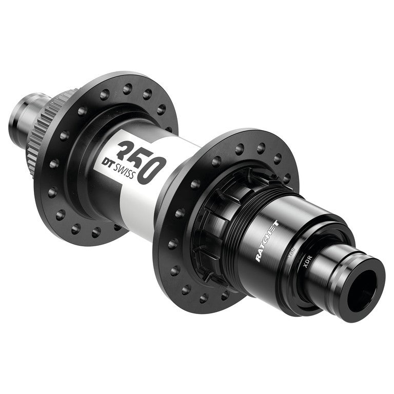 Buje de freno de disco de carretera RP DT Swiss 350, 142/12 mm, TA, 28 agujeros, CL, SRAM XDR RD