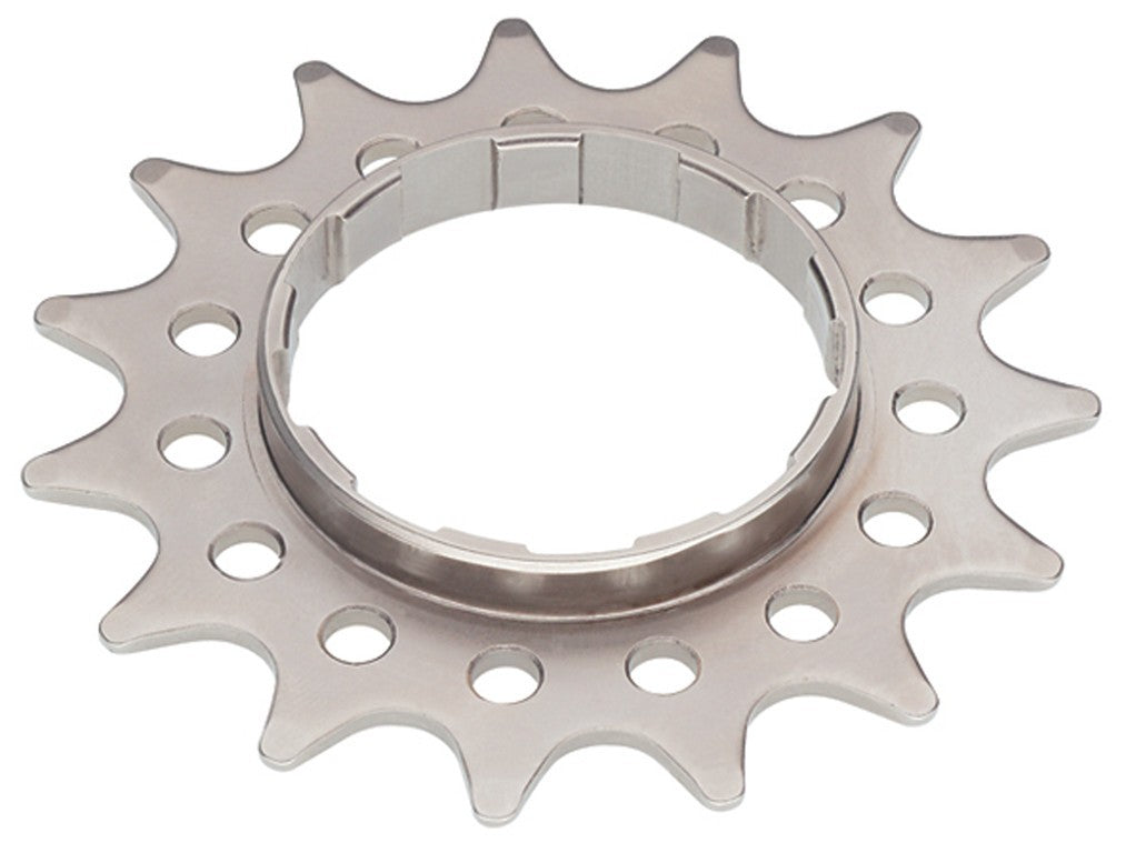 Pignone Single Speed tipo cassetta 17 denti, argento