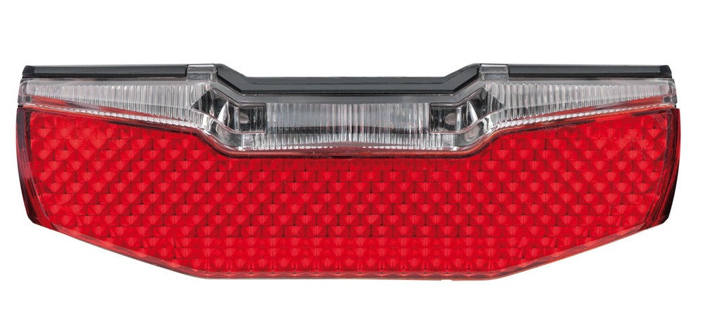 Luce post. LED din. AXA Blueline Steady 6 V E-Bike, fiss. portapacchi 80mm