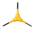 Llave Allen en forma de Y de Pedros 4,5,6 amarilla