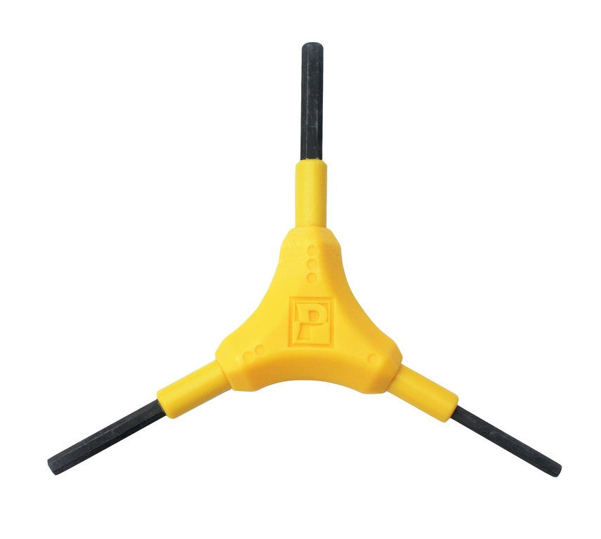 Llave Allen en forma de Y de Pedros 4,5,6 amarilla