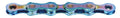 Catena cambio KMC X12 Aurora WAXED 1/2"x11/128", 126 maglie, 12 v., blu