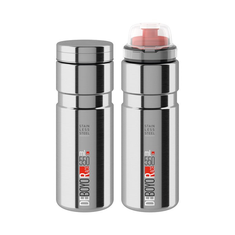 Borraccia termica Elite Deboyo Race 550ml, argento
