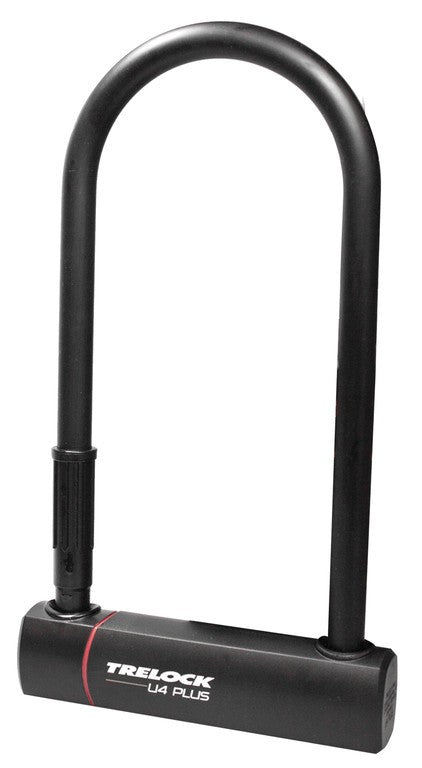 Lucc. ad arco Trelock U4 Plus 10,8x23cm, Ø14mm, nero