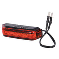 Luce post. LED per e-bike TRELOCK LS 411 COB Line E, 6-12 V, fiss. parafango