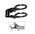 HERRMANS Doppel-Lenkerlichthalterung 31,8 mm, Schwarz
