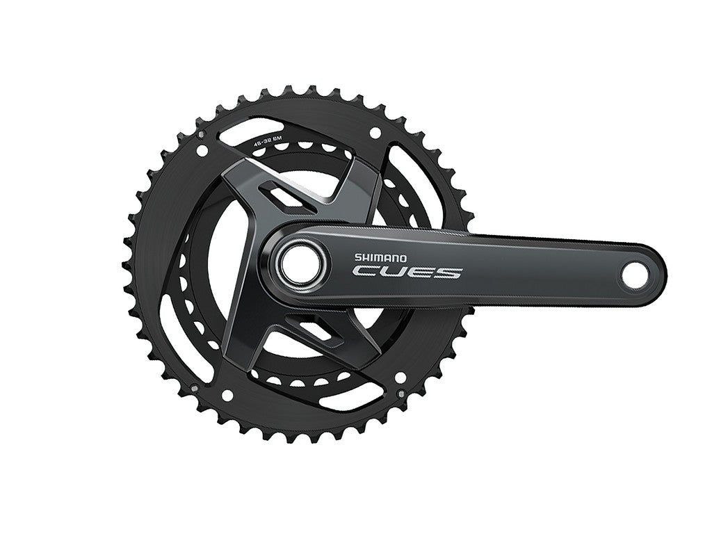 Shimano Cues FC-U8000-2 Kurbelgarnitur 11-fach, 46/32 Zähne, 170 mm, 2-teilig, Hollowtech II