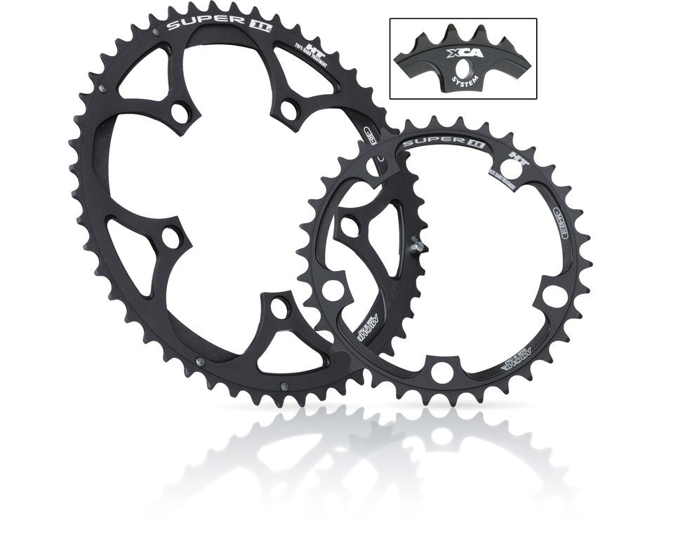 Plato Miche Super 11 BCD 110 interno 39 d negro 11 velocidades Campagnolo