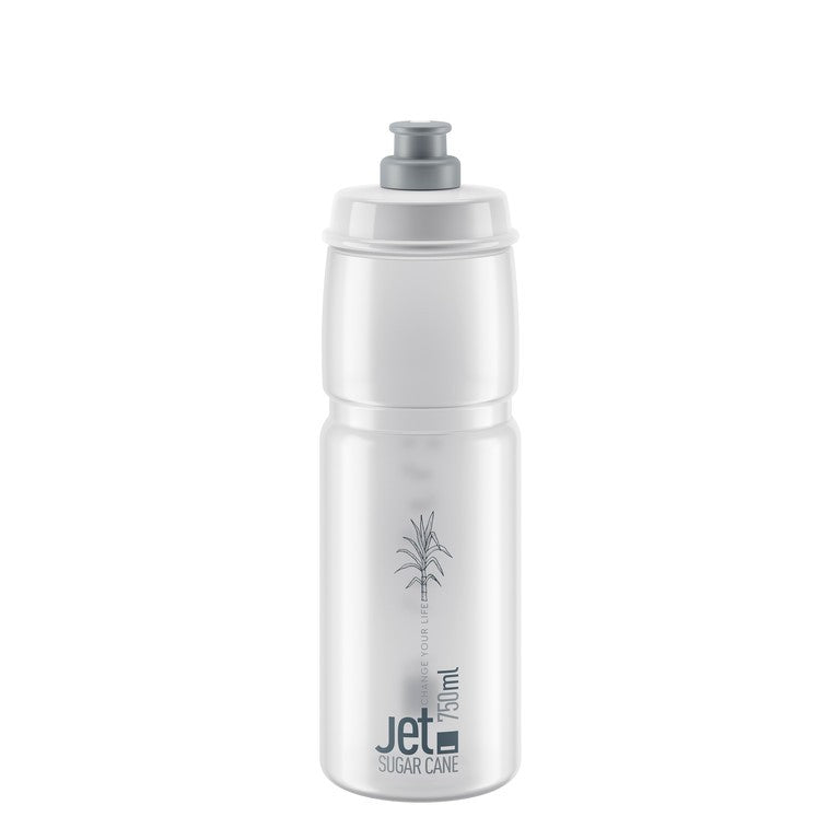 Borraccia Elite Jet Sugar Cane 750ml, trasp./grigio, plast. bio