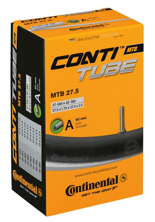 Cámara de aire Conti MTB 27,5 27,5x1,75-2,50" 47/62-584 VS 40 mm