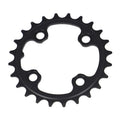 SRAM MTB Legacy 64 Kettenblatt, 64 mm, 24 Zähne, Aluminium, schwarz gestrahlt