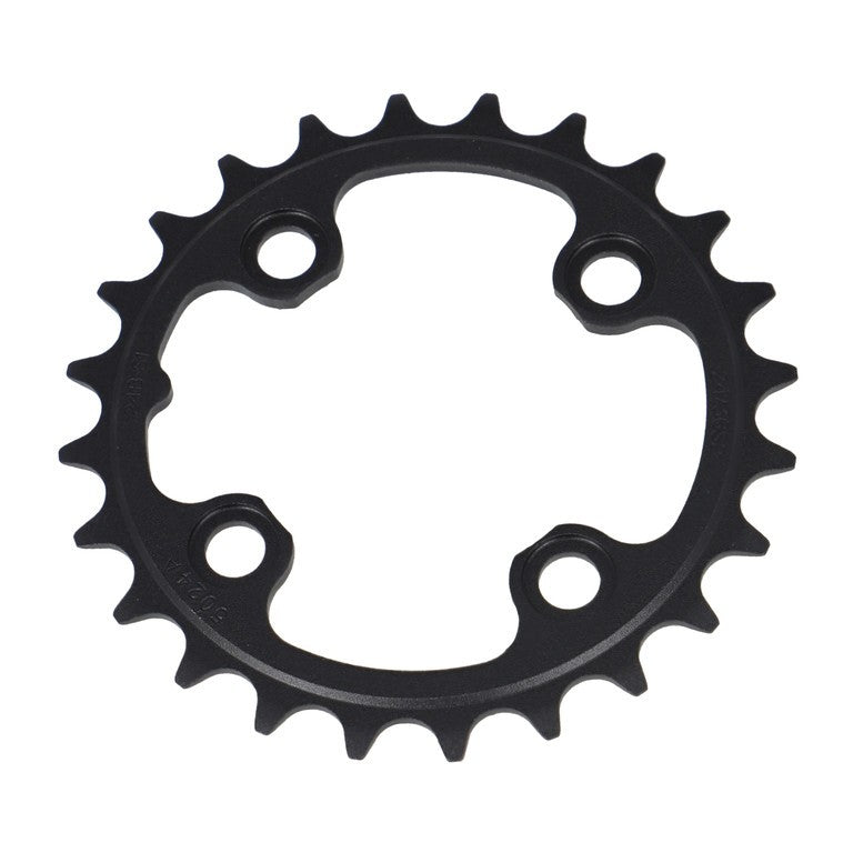 SRAM MTB Legacy 64 Kettenblatt, 64 mm, 24 Zähne, Aluminium, schwarz gestrahlt