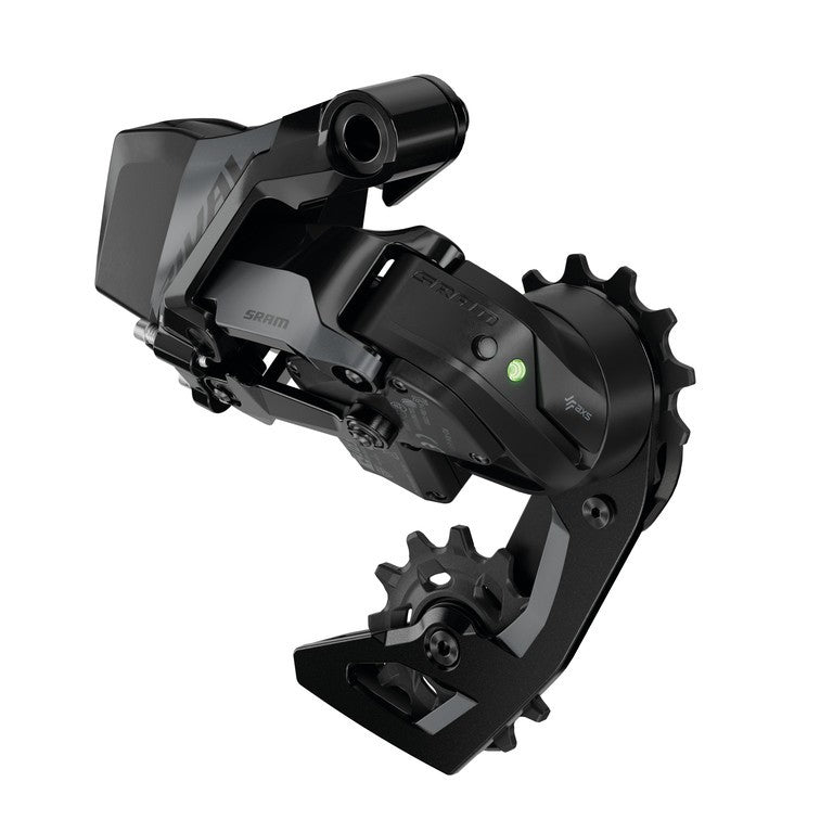 SRAM Rival AXS E1 12-fach Schaltwerk, max. 36 Zähne, schwarz/grau, Aluminium