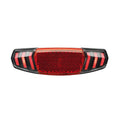 Luce post. LED dinamo b&m Dart Plus con luce pos., fiss. portapacchi