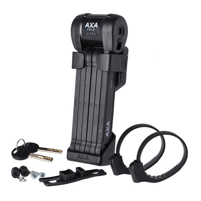 Lucchetto pieghevole Axa Fold Ultra 90cm, Ø8mm, nero