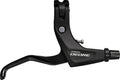 Maneta de freno derecha Shimano Deore BL-T 610, negra, 2 dedos, V-Brake