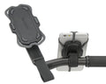 Soporte para smartphone KLICKfix Loop, gris/negro, 6x3,8x11cm, 80g, velcro