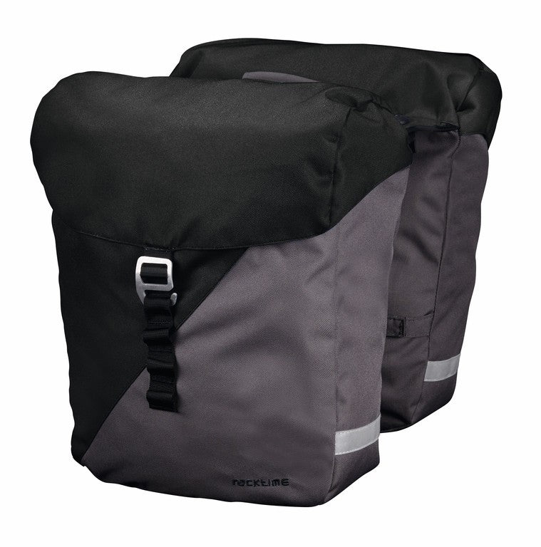 Racktime Vida System Doppeltasche Nr./Grau, 32 x 36 x 14 cm (2x), 12 l (2x), 940 g