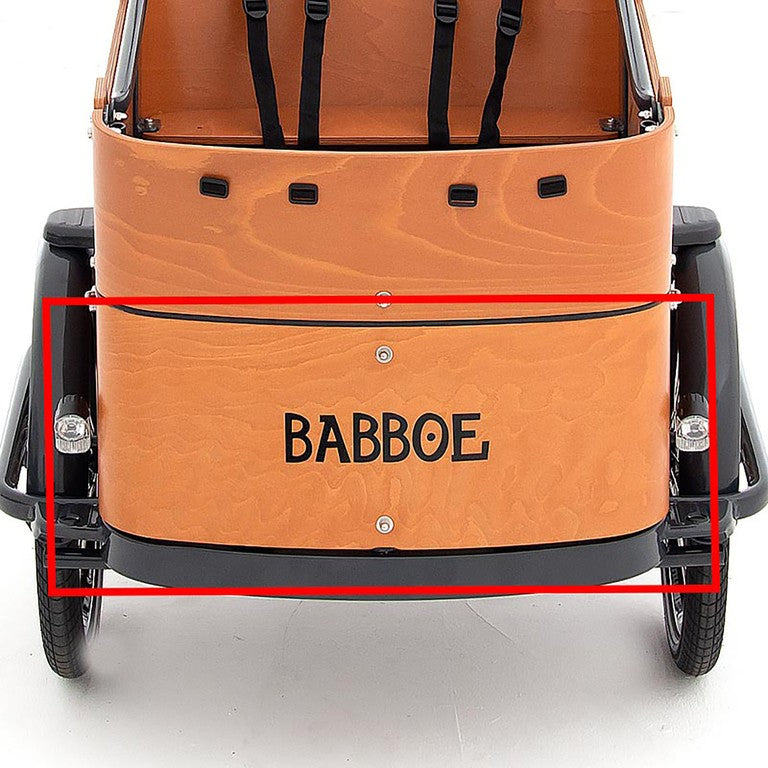 Pannello lato anteriore Babboe Curve, legno, inferiore