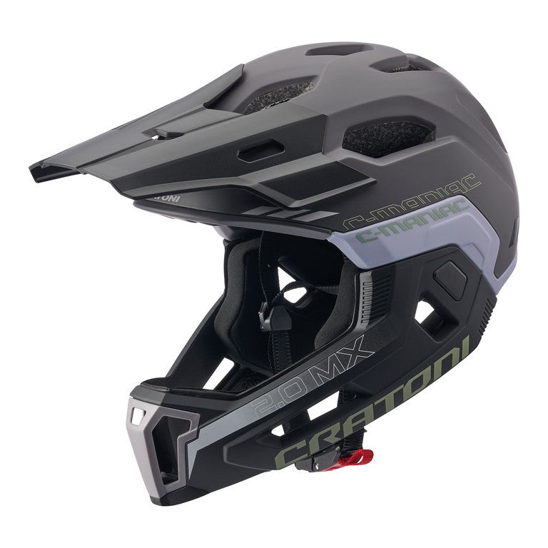 Casco bici Cratoni C-Maniac 2.0 MX marr-stone opaco, t. S/M (52-56cm)