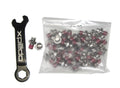 Set di pin Xpedo Twin-Type, filett. 4,5mmm, altezza 5mm
