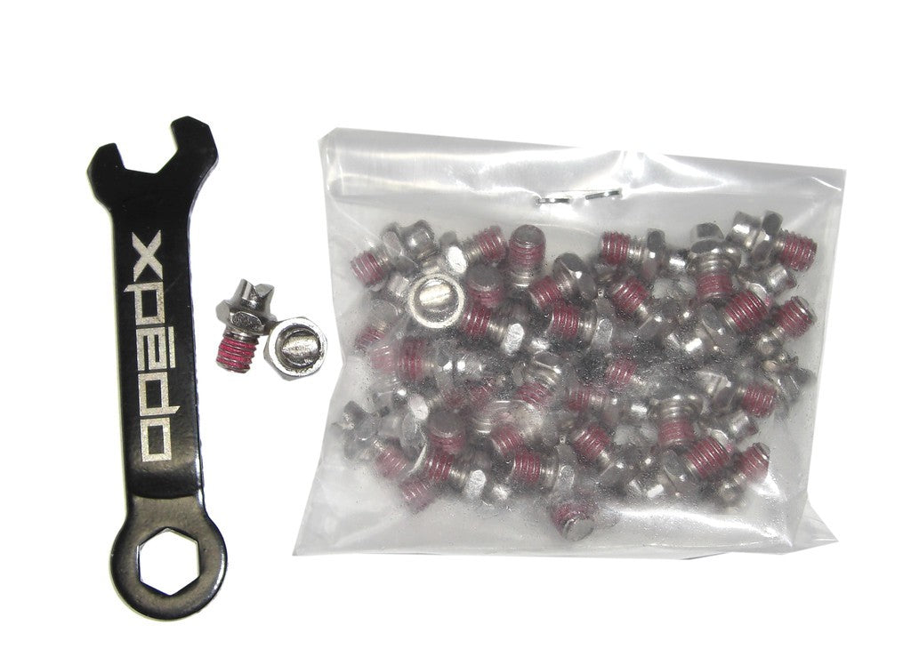 Set di pin Xpedo Twin-Type, filett. 4,5mmm, altezza 5mm
