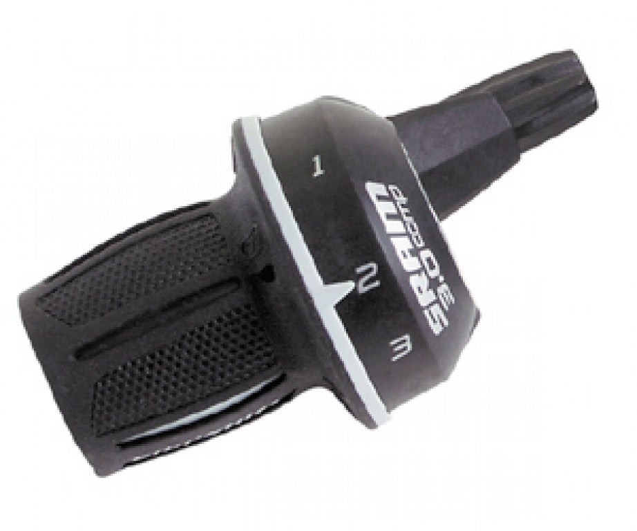 Mando de cambio giratorio SRAM 3.0 Comp 1:1, izquierdo, Micro de 3 velocidades, negro