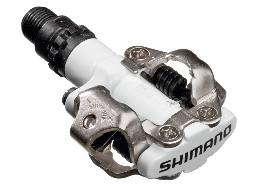 Pedale SPD Shimano PDM520 bianco, 9/16", bilaterale