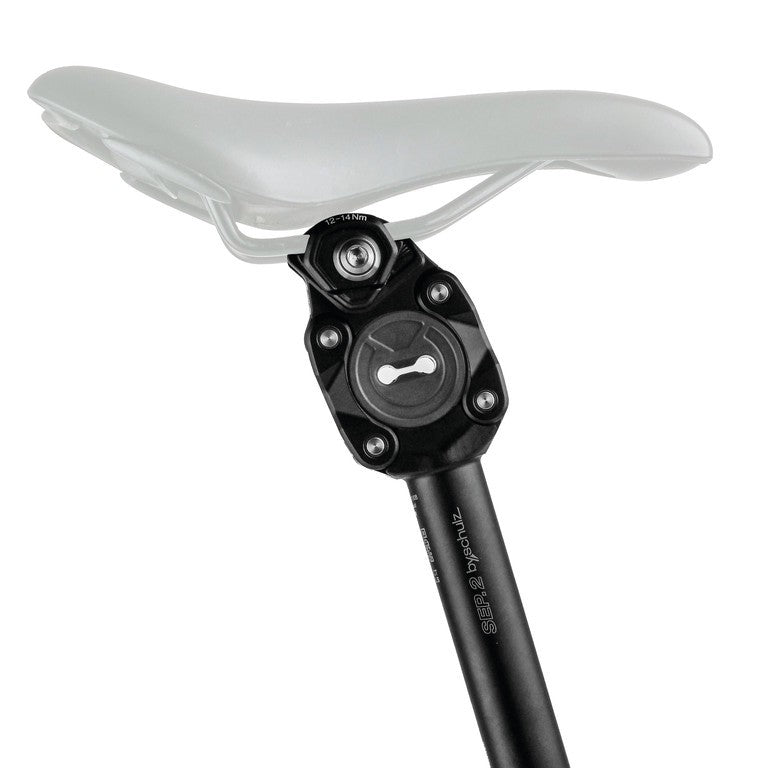 Reggisella ammortizzato bySchulz SEP.2 Ø31,6mm, 400mm, nr, medium, 65-105kg