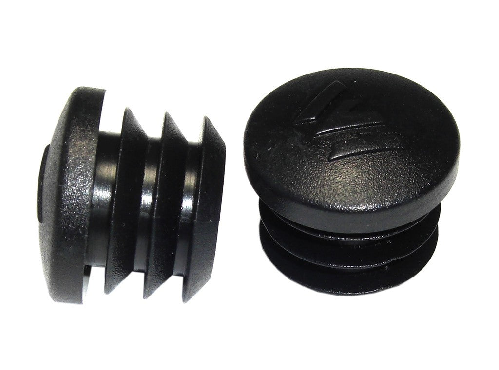 Tappi manubrio Ergotec 19mm, plug-in, nero, paio