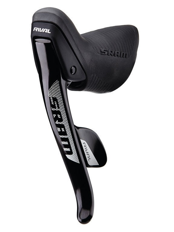 Leva cambio-freno SRAM Rival22 RA, sx, 2vel., nero