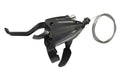 Maneta C+F Shimano ST-EF500 de 2 dedos y 3 velocidades. Izquierda, V-Brake, 1800 mm, negra