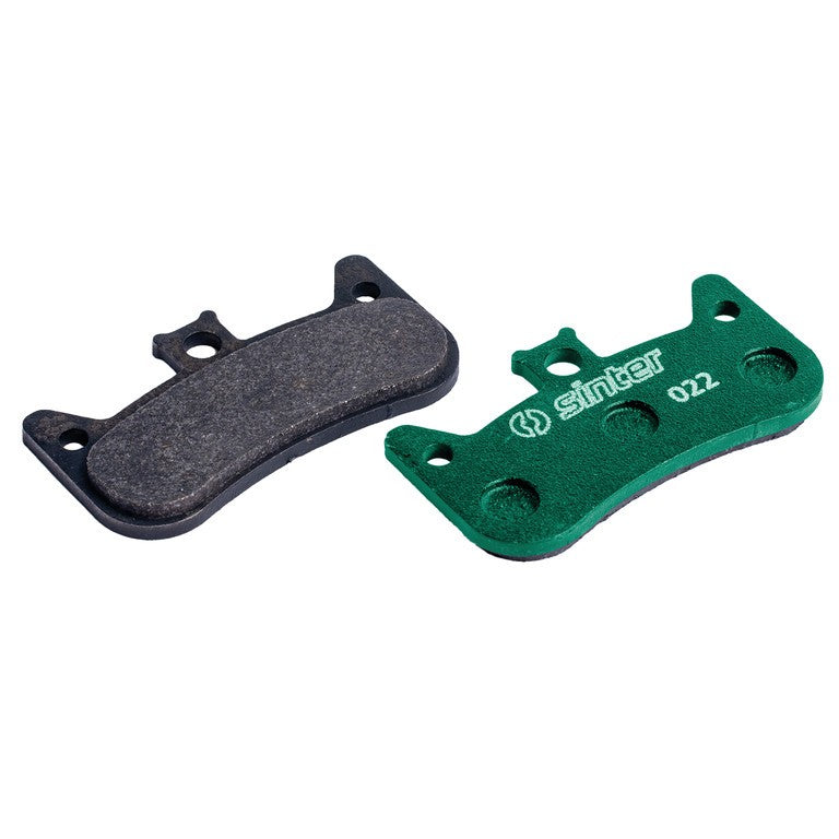 Pastiglia fr. disc. Sinter 022 Organic Formula, MTB Race, green, UDV=25pcs.