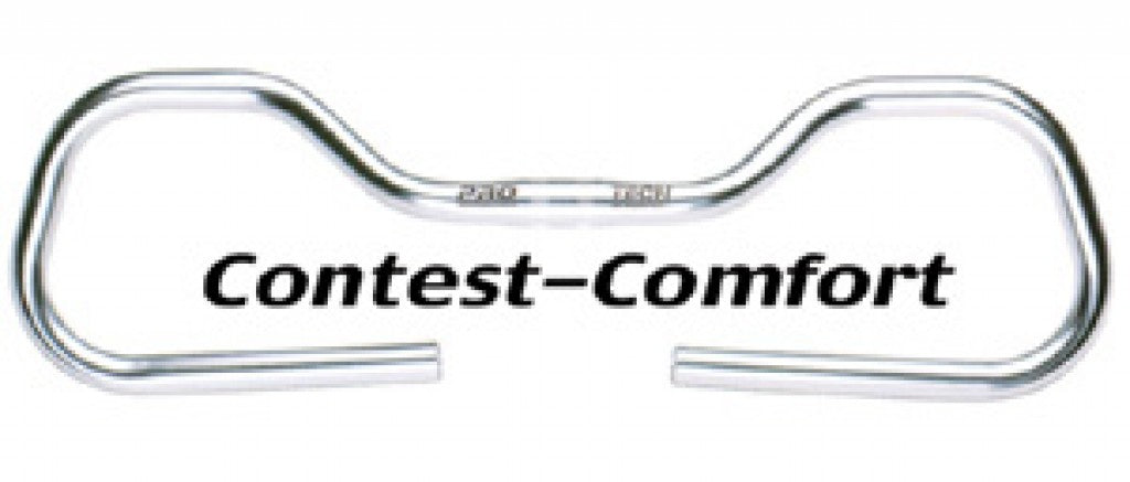 Ergotec Contest Comfort Lenker Ø 25,4 mm, 570 mm, 3°, Aluminium, silber