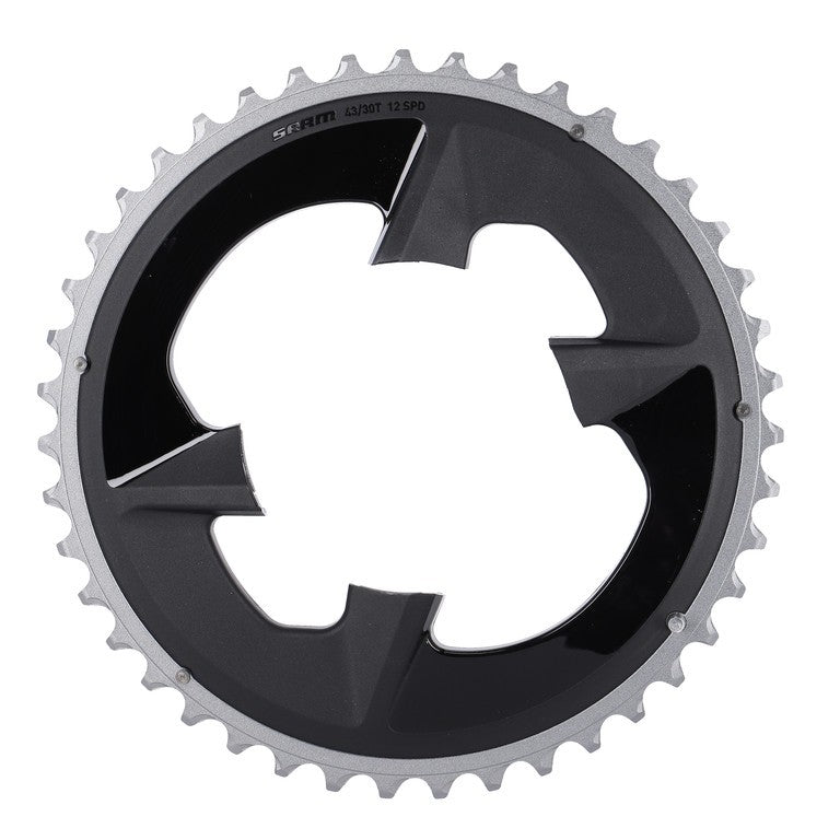 Sram Road Rival Wide Kettenblatt 00.6218.028.000,ne,43Z,allu.,2x12v.94BCD