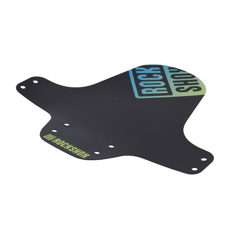 Parafango MTB Rockshox universal anter. 00.4318.020.025,sw+gelb/blau FadePrint