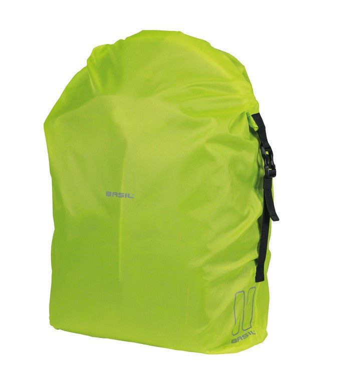 Copert. pioggia Basil Keep Dry and Clean giallo fluo, verticale