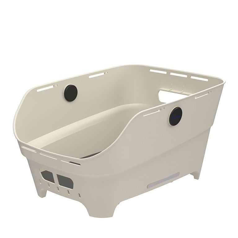 Cestino post. Basil Cento Neo WSL off-white, 46X35x25cm, WSL-System