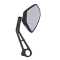 Specchio per bici Ergotec M 77 mont. a sx e dx sw, plastica/all,s.num.