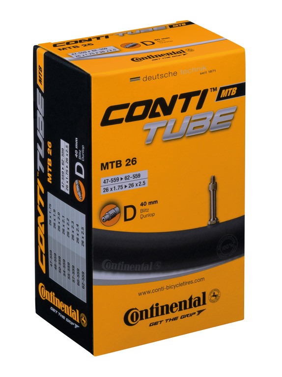 Conti MTB 26 Schlauch 26x1,75-2,50" 47/62-559 VD 40mm