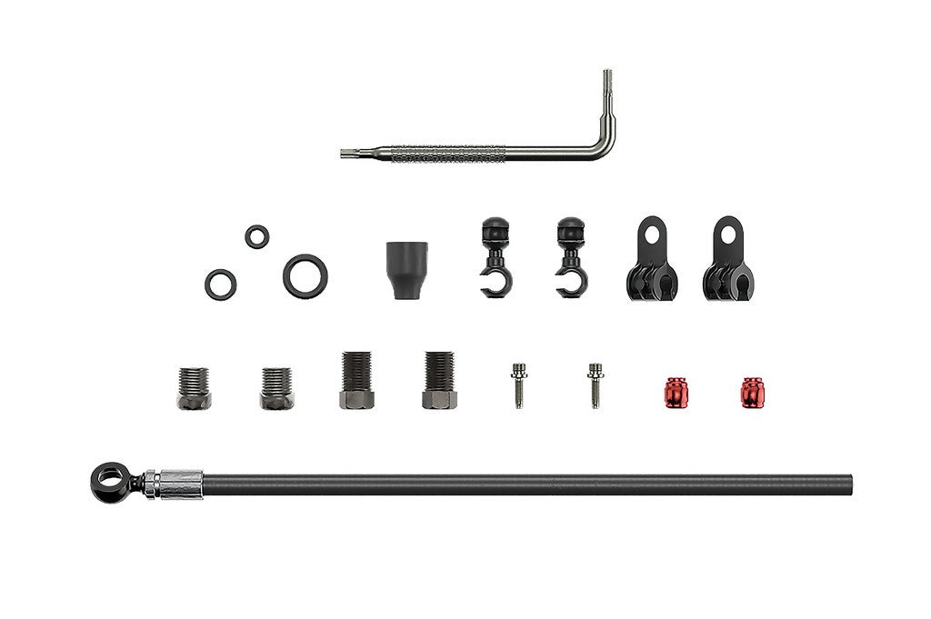 Kit de línea de cable de freno de disco SRAM Nivel negro, Código, RedeTapHRD, S900, 2000 mm, MTB/Ro