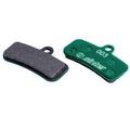 Pastillas de freno de disco Shimano D organic Sinter 003, MTB Race, verde, UDV=1 par