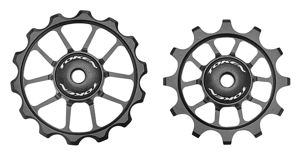 Juego de limpieza para bicicletas TOKEN Road Oversized, color negro, para Shimano y Sram de 11 velocidades.
