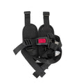 Arnés de tres puntos Carqon negro, 2x